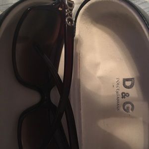Authentic Dolce & Gabbana sunglasses with case